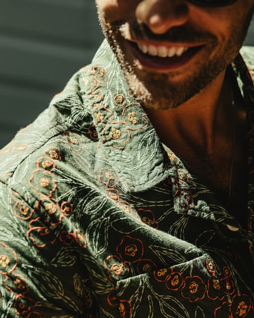 lifestyle image of Leisure Camp Collar Shirt