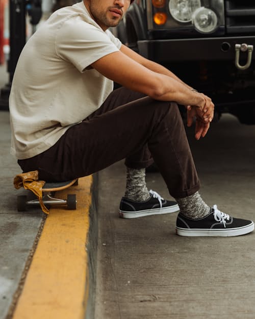 lifestyle image of Premium Authentic Sneaker