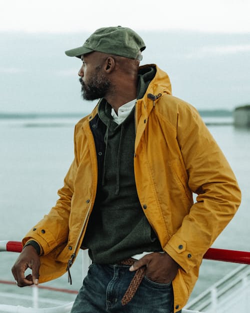 lifestyle image of Fine Merino Sweater Hoodie