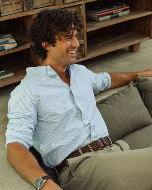 lifestyle image of The Oxford Draftsman Shirt