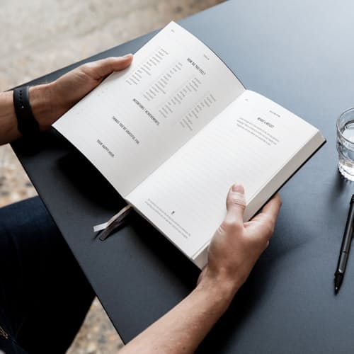laydown image of The Mind Journal - Jotter