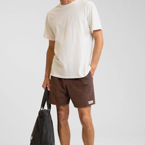 laydown image of Cord Jam Short - 6"