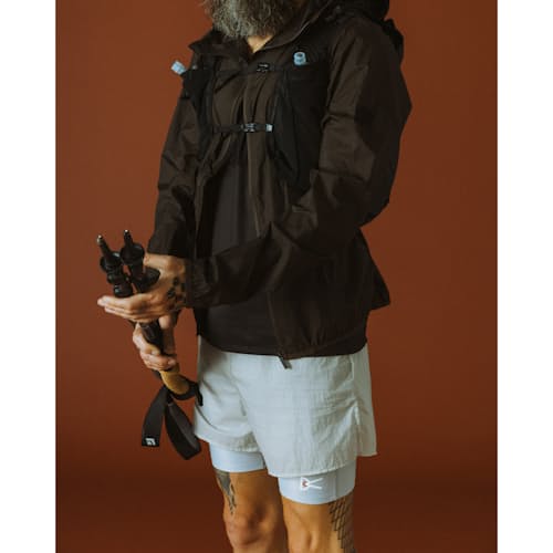 lifestyle image of Ripstop Layered Trail Shorts - 5"