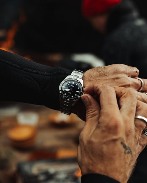 lifestyle image of Divers Date Watch