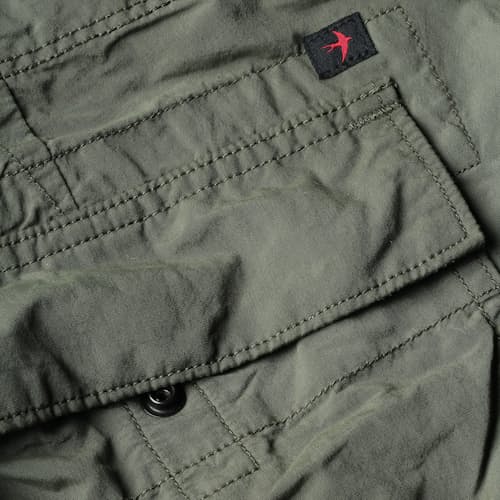 laydown image of Drawstring Paddle Short