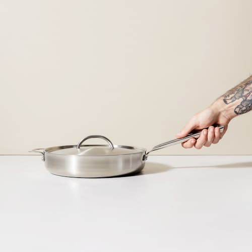 laydown image of Saute Pan