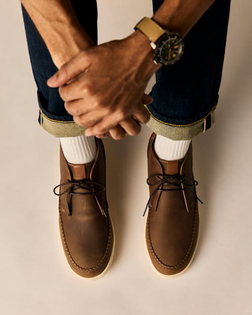 lifestyle image of Terra Moc Chukka Sneaker Boot