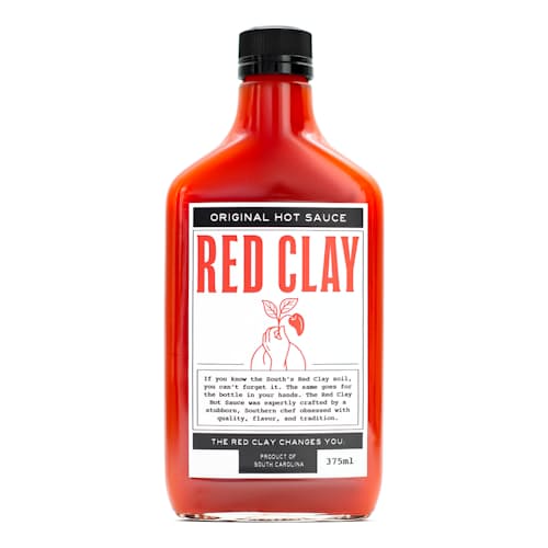 laydown image of Flask of Original Sauce
