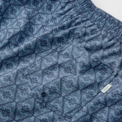 laydown image of Lined Swim Trunks