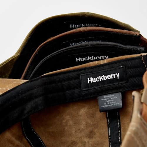 laydown detail image of Waxed Canvas 6-Panel Hat