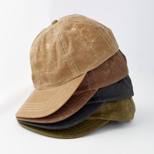 laydown detail image of Waxed Canvas 6-Panel Hat