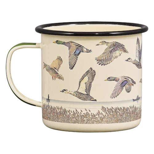 laydown image of Enamel Mug