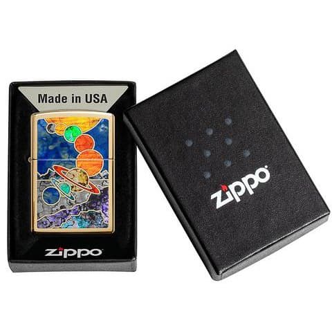 laydown image of Fusion Space Windproof Lighter