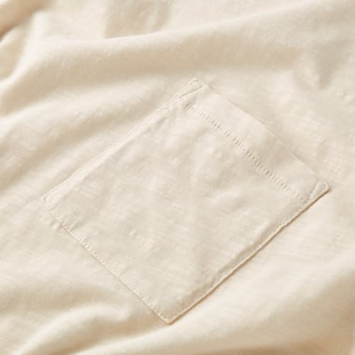 laydown image of Slub Pocket T-Shirt