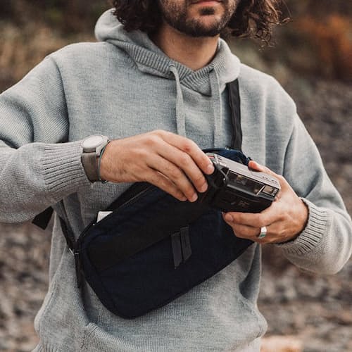 laydown image of Canyon Crossbody Pack