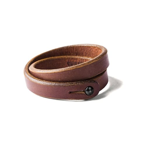 laydown image of Double Wrap Wristband