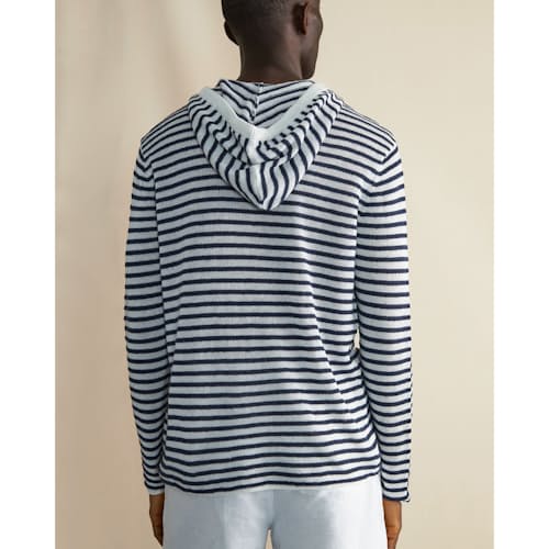 laydown image of Linen Pull-Over Sweater