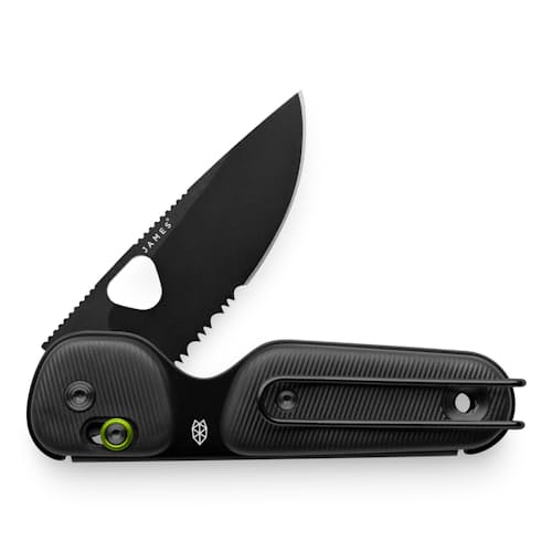 laydown image of The Redstone Pocket Knife