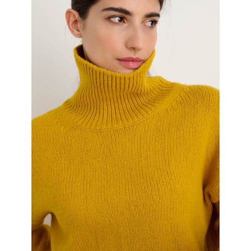laydown image of Women's Betty Turtleneck Sweater