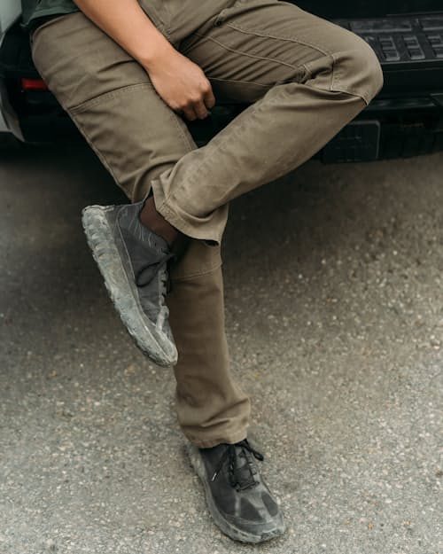 lifestyle image of 001 Trail Running Sneaker