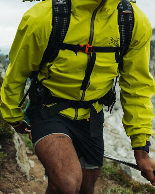 lifestyle image of Tech Mesh Adventure Short - 6"