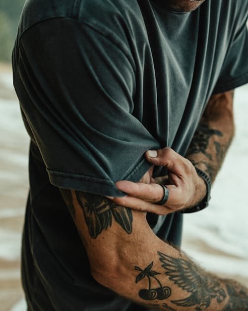 lifestyle image of PatinaTech T-Shirt