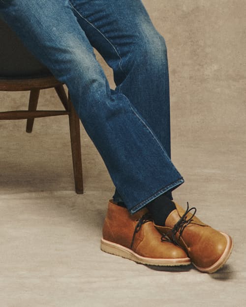 lifestyle image of Tyler Wedge Chukka Boot