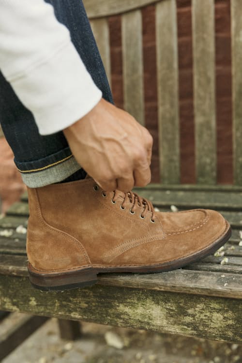 lifestyle image of Nuovoflex Moc Toe Boot