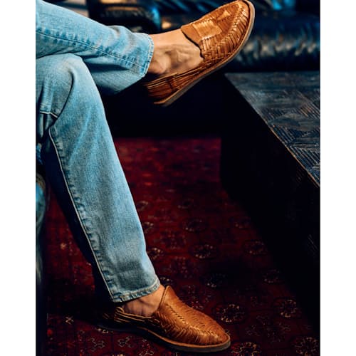 lifestyle image of Cancun Huaraches