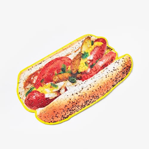 laydown image of Hot Dog Puzzle