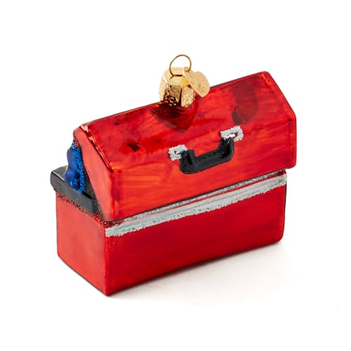 laydown image of Toolbox Ornament
