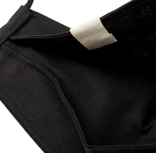 laydown image of Tri-fold Woven Face Mask