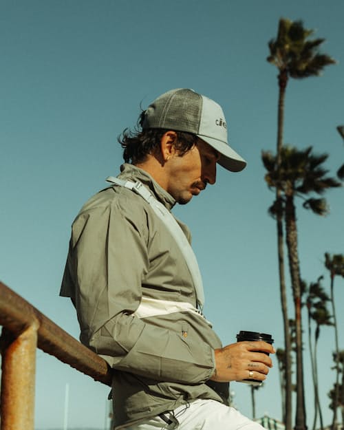lifestyle image of TRLCapSC - Comp - Onehundred Hat