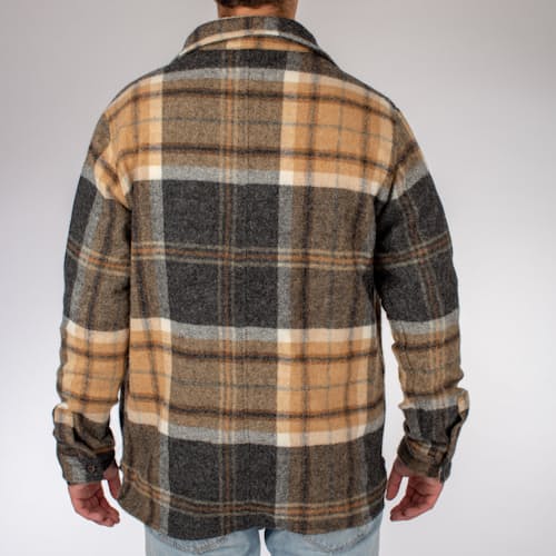 laydown image of Wool Blanket Shirt