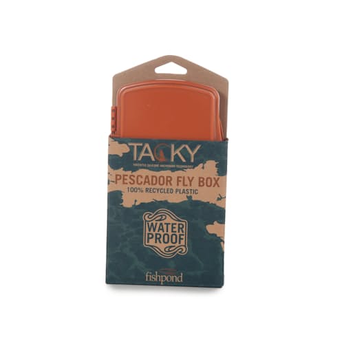 laydown image of Tacky Pescador Fly Box