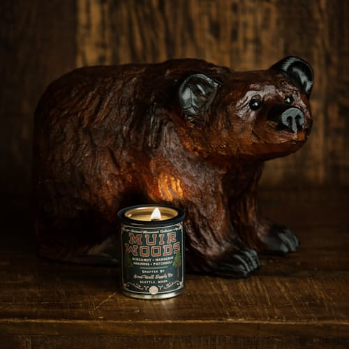 laydown image of Muir Woods Candle