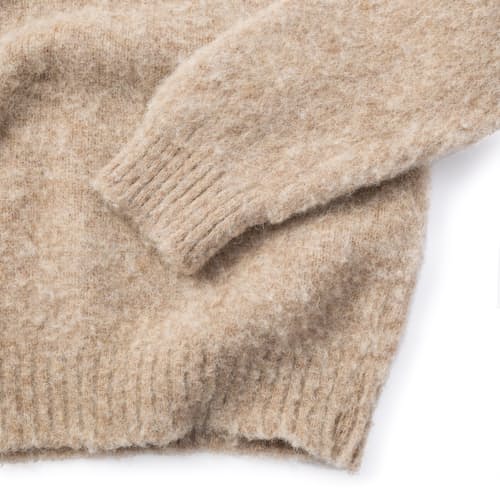 laydown image of Shaggy Sweater