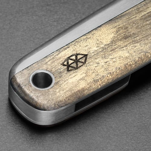 laydown image of The County Knife - Straight
