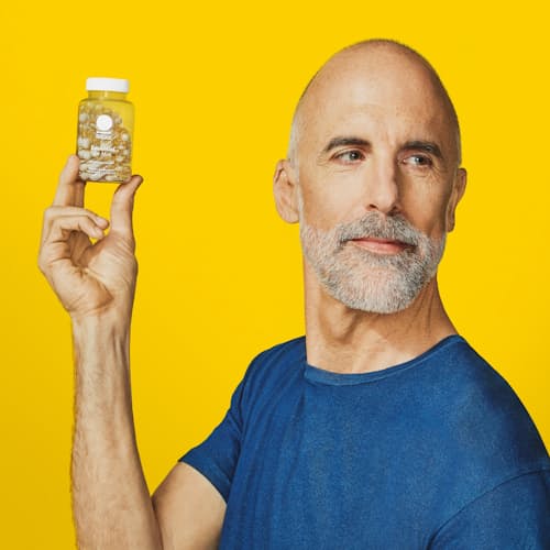 laydown image of Men's Multivitamin 50+
