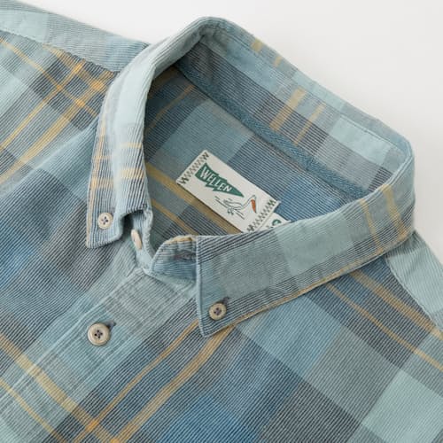 lifestyle image of Organic Corduroy Button Down Shirt