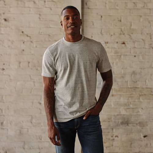 laydown image of Texture Tee