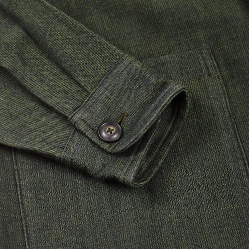 laydown image of Hunter Bedford Cord Overshirt
