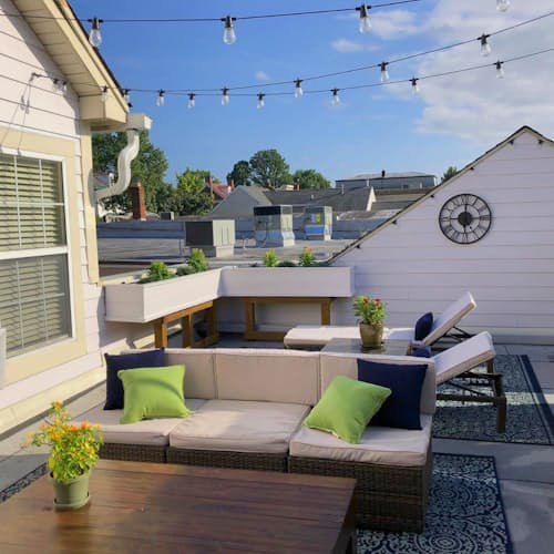laydown image of Ambience Pro Solar - Non Hanging String Lights