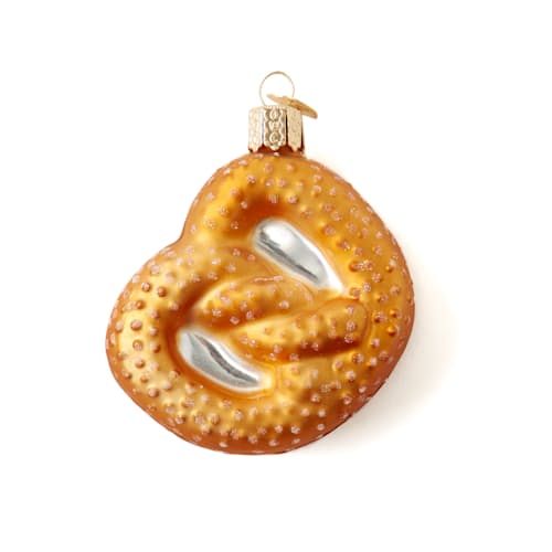 laydown image of Pretzel Ornament
