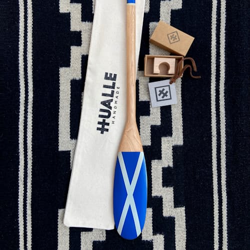 laydown image of Handmade Patagonian Paddle - Small