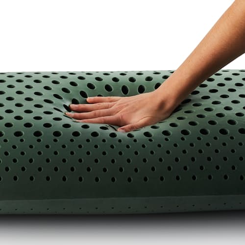 laydown image of Zoned Dough Pillow + CBD Oil - King