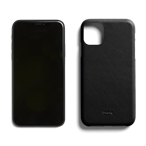 laydown image of iPhone 11 Pro Leather Case