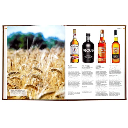 laydown image of World Whiskey Leather Book