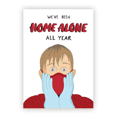 laydown image of Home Alone 2020 Card