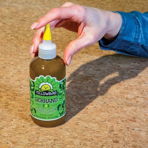 laydown image of Organic Serrano